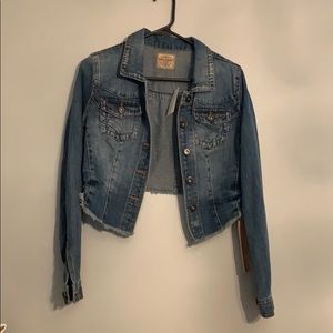 Denim jacket.